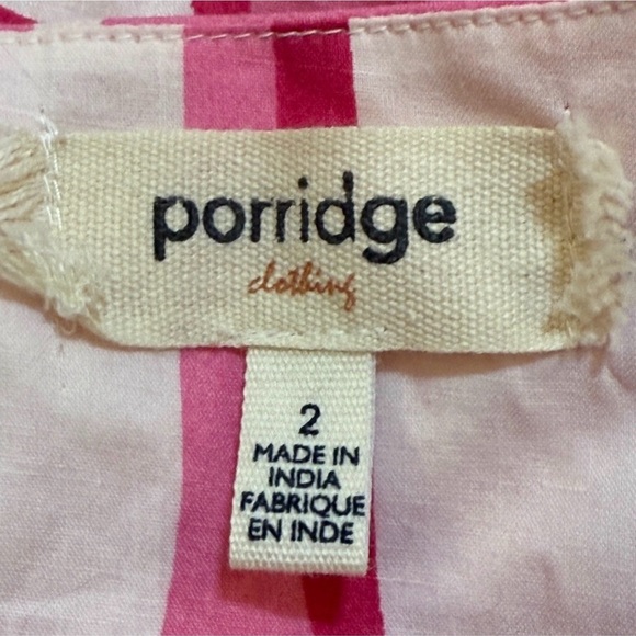 Anthropologie Porridge Pink and White Patterned Romper - Picture 10 of 12